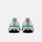 Men's White & Green Speed Performance Running Shoes