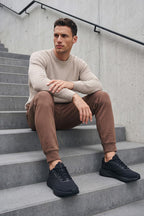 Ergonomic All-Black Comfort Fitness & Gym Shoes