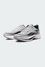 Men's Soft-Cushioned Daily Running Shoes in Light Grey