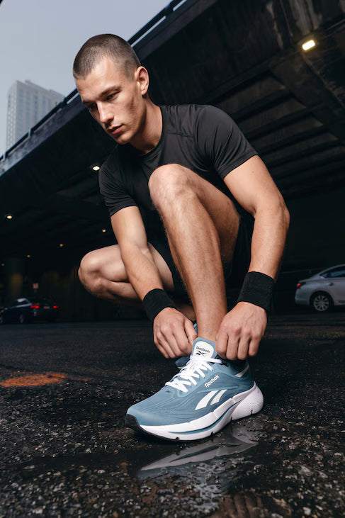 Men's Slate Blue Breathable Mesh Sports Running Shoes