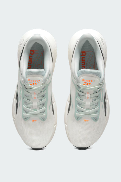 Men's Off-White & Mint Green Cushioned Running Shoes