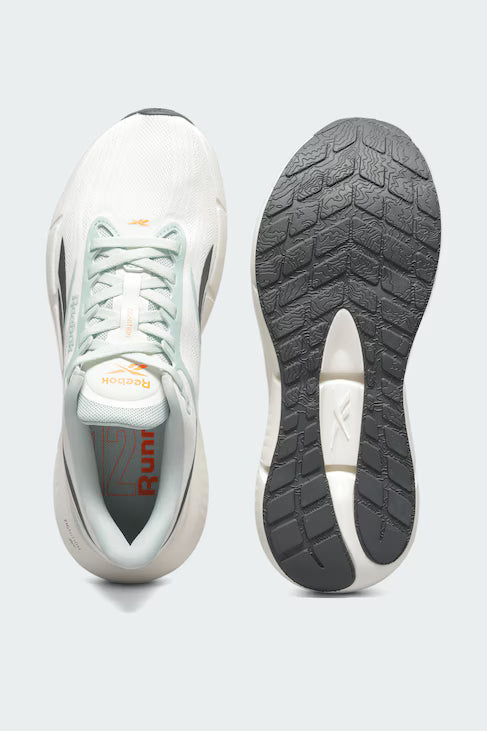 Men's Off-White & Mint Green Cushioned Running Shoes