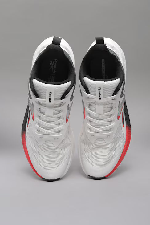 Aerodynamic White Performance Walking Shoes for Men