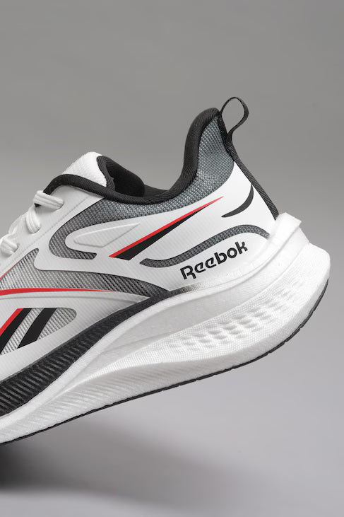 Aerodynamic White Performance Walking Shoes for Men