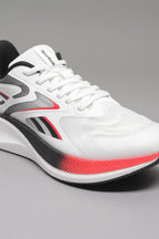 Aerodynamic White Performance Walking Shoes for Men
