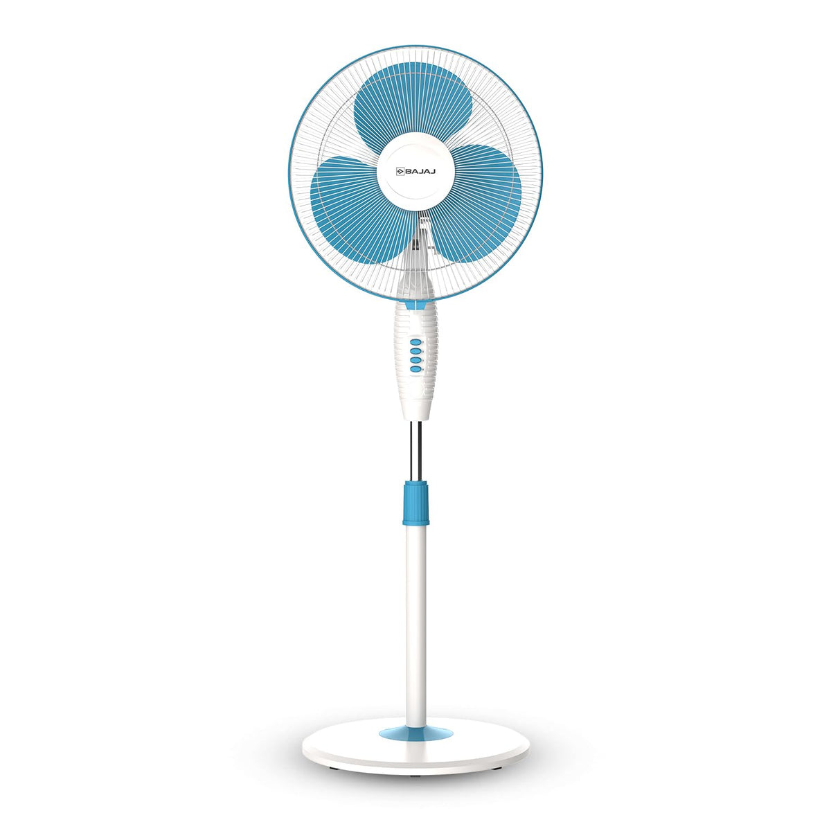 Bajaj Frore Neo 400 MM Oscillating Pedestal Fan For Home | Aerodynamically Balanced Blades | 100% Copper Motor | High Air Delivery | 3-Speed Control | Rust Free | 2 Yrs Warranty