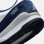 Men's Retro White & Navy Sneakers