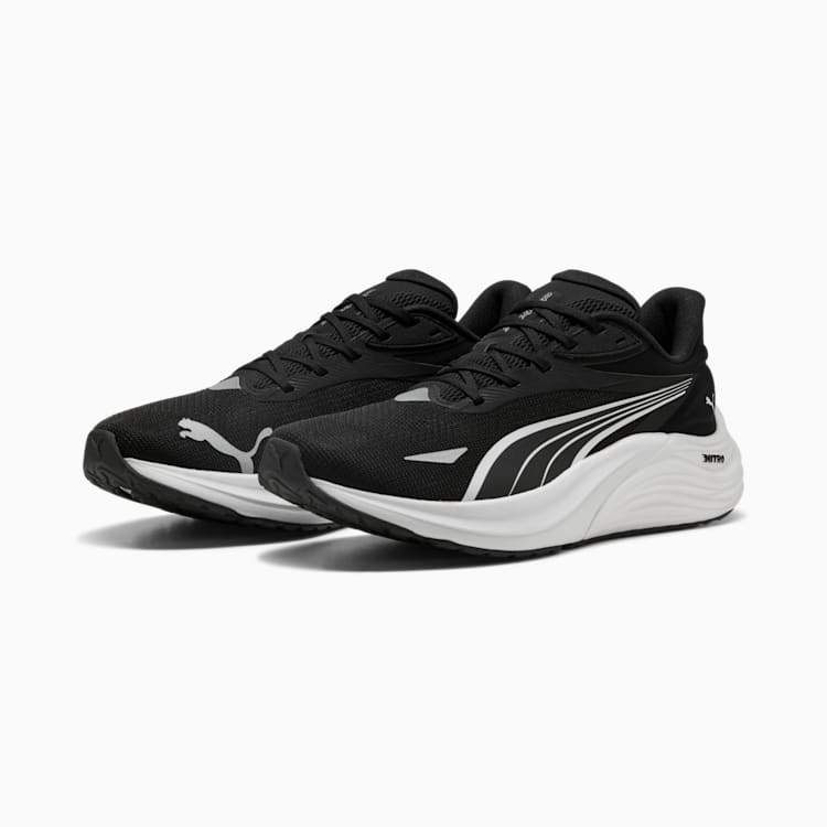 Black Lightweight Performance Jogging Shoes