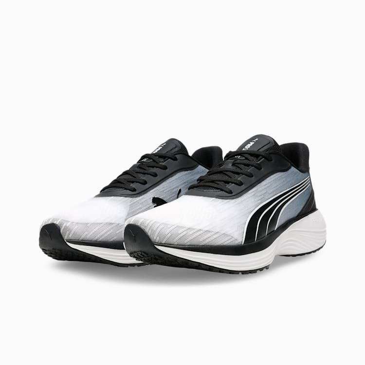 Men's Cushioned Performance Sports Shoes in Grey & Black