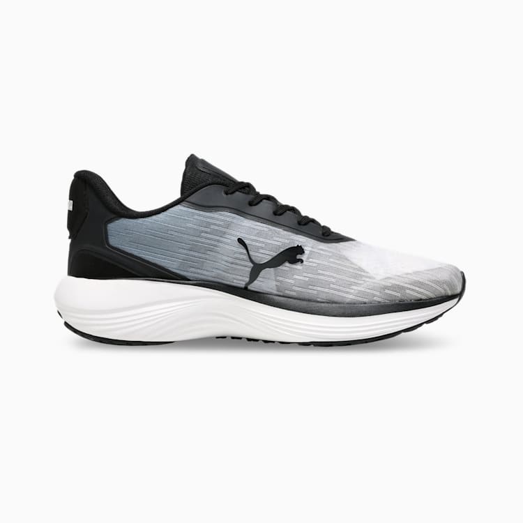 Men's Cushioned Performance Sports Shoes in Grey & Black