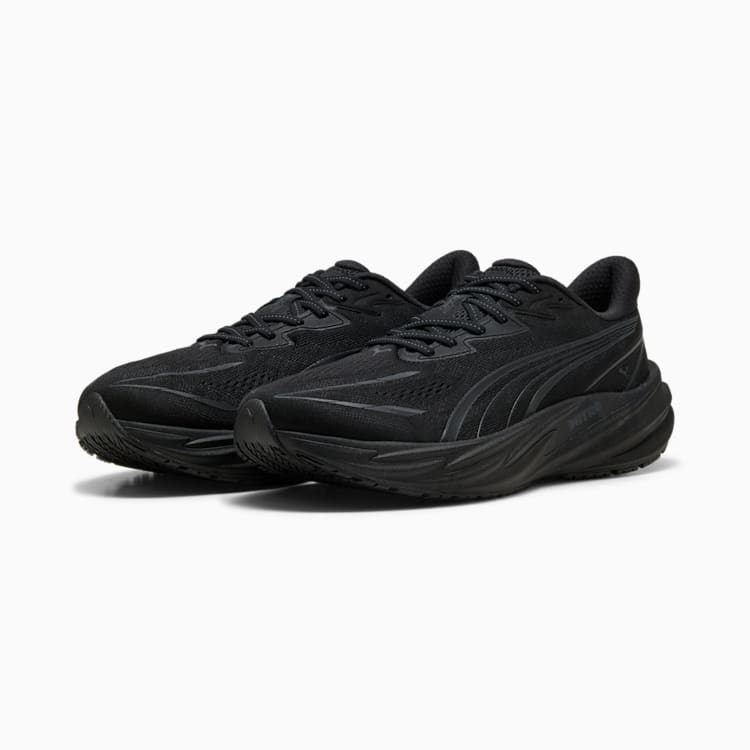 Stealth Black Performance Sports Shoes for Men