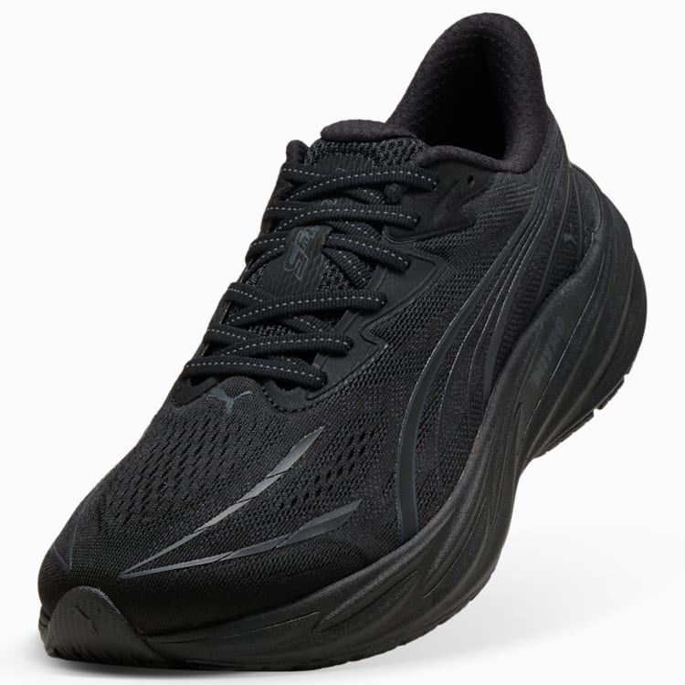Stealth Black Performance Sports Shoes for Men