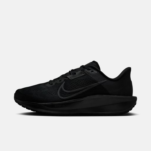 Stealth Black Soft-Cushioned Sports Shoes for Men