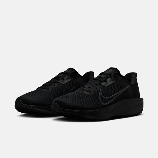 Stealth Black Soft-Cushioned Sports Shoes for Men