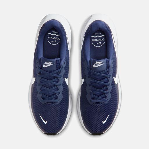 Ultra-Lightweight Men's Navy Blue Mesh Running Shoes