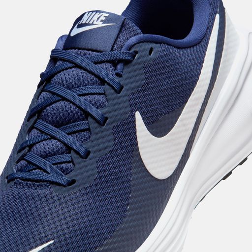 Ultra-Lightweight Men's Navy Blue Mesh Running Shoes