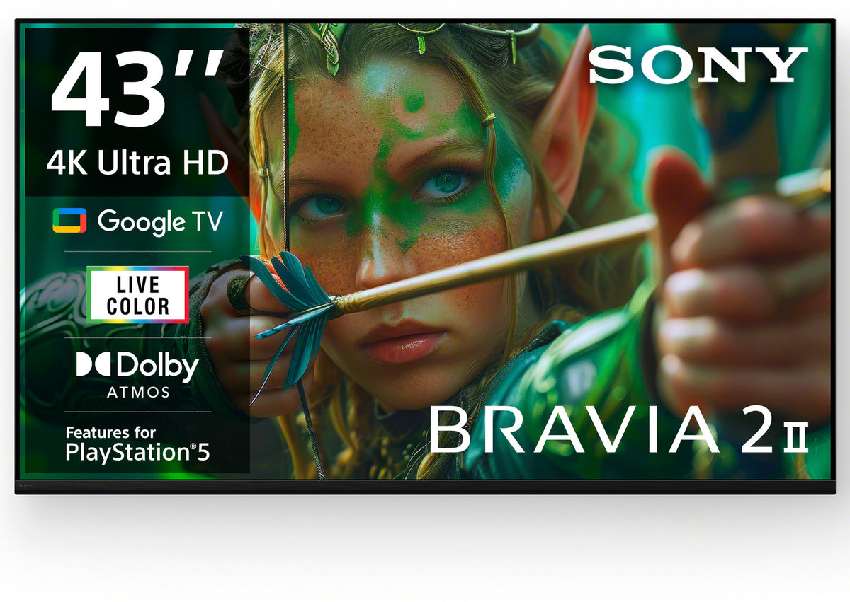 SONY BRAVIA 2 II 108 cm (43 inch) Ultra HD (4K) LED Smart Google TV (K-43S25M2)